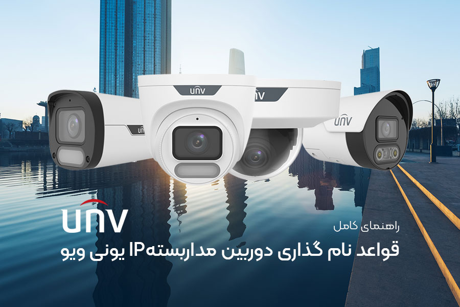 قواعد نام گذاری دوربین مداربسته تحت شبکه یونی ویو