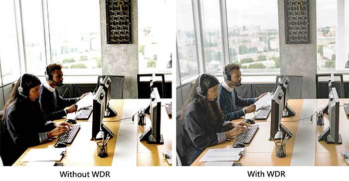 کاربرد WDR در دوربین مداربسته