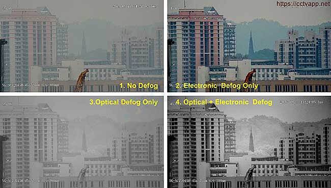 افزایش کیفیت تصویر دوربین مداربسته با ویژگی Defog